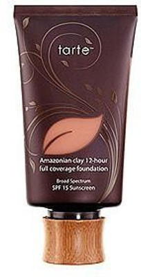 

Tarte 12Hour Full Coverage Foundation Broad Spectrum Spf 15 Sunscreen Deep Sand 1.7 Fl Oz 50 Ml Foundation(Brown)