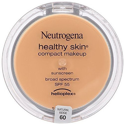 

Neutrogena Healthy Skin Compact Makeup Natural Beige 60 0.35 Oz Pack Of 3 Foundation(Brown)