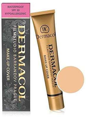 

Dermacol MakeUp Cover Waterproof Hypoallergenic Foundation 30G 100% Original Guaranteed 222 Foundation(Brown)