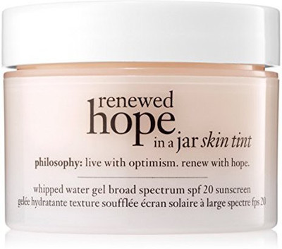 

Philosophy Renewed Hope In A Jar Skin Tint Spf 20 Sunscreen 4.5 Nude Foundation(Brown)