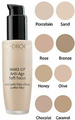 

Biodroga MakeUp Anti Age Soft Focus 02 Sand 30 Ml. It Spreads Absolutely Even And Seamless Leaving An Optimal Result. Foundation(Brown)