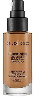 

Smashbox Studio Skin 15 Hour Wear Hydrating Foundation Color 3.3 Warm Medium Beige Matte Finish 1 Fl Oz Foundation(Brown)