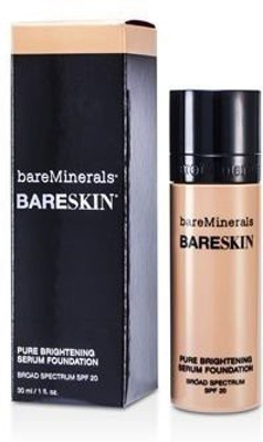 

BareMinerals Bareskin Pure Brightening Serum Foundation Spf 20, No. 06 Bare Satin, 1 Ounce Foundation(Brown)
