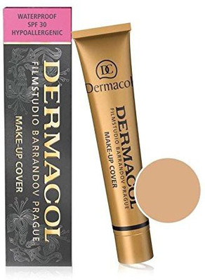 

Dermacol MakeUp Cover Waterproof Hypoallergenic Foundation 30G 100% Original Guaranteed 218 Foundation(Brown)