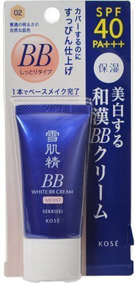 

Sekkisei Kose White Bb Cream Moist 02 Ochre Spf40 / Pa +++ 30G Foundation(Brown)