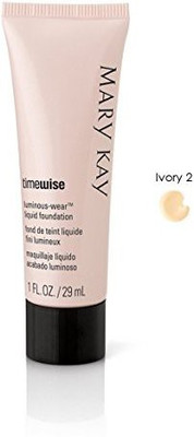 

Mary Kay Timewise Luminous-Wear Liquid Foundation For Normal/Dry Skin (Ivory 2) Foundation(Brown)