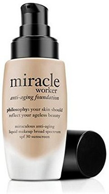 

Philosophy Miracle Worker AntiAging Foundation Shade 5 ~1 Oz Foundation(Brown)