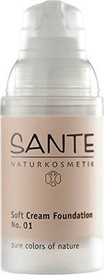 

Sante Soft Cream Foundation No. 01 Porcellan 1Oz Foundation(Brown)