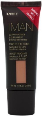 

Iman Cosmetics Luxury Radiance Liquid Makeup Earth 3 Foundation(Brown)