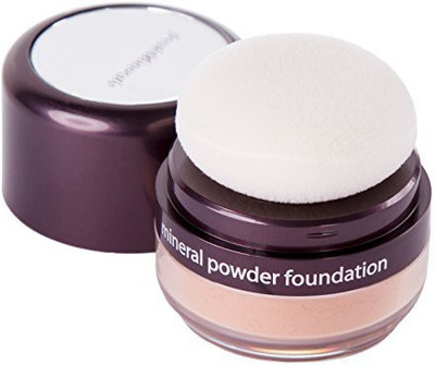 

Freshminerals Mineral Powder Foundation, Light Beige, 6 Gram Foundation(Brown)
