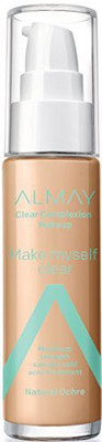 

Almay Clear Complexion Make Myself Clear Makeup Natural Ochre 1.0 Fluid Ounce Foundation(Brown)