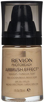 

Revlon Photoready Airbrush Effect Makeup, Golden Beige Foundation(Brown)