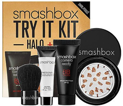 

Smashbox Try It Kit Bb + Halo - Dark Foundation(Brown)