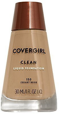 

Cover Girl Clean Liquid Makeup - Creamy Beige (150) Foundation(Brown)