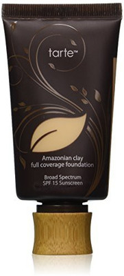 Tarte Cosmetics Amazonian Clay 12Hour Full Coverage Foundation 1.7 Fl Oz Spf 15 Light Sand Foundation(Brown)