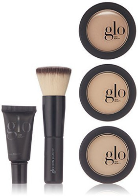 

Glo Skin Beauty Meet Your Match Mineral Makeup 3Step Foundation Kit Natural 2.9 G. Foundation(Brown)
