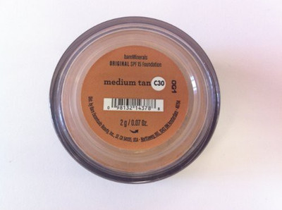 

Bare Escentuals Bare Minerals Original Spf15 Foundation Medium Tan 2G New Foundation(Brown)