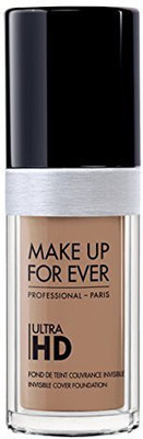 

Make Up For Ever Foundation Ultra Hd Fluid Foundation Ultra Hd 128Y415 Almond Authentic 100% From Paris France Smooth Oil Free Cover Ance Dark Spot Brightening 30Ml Foundation(Brown)