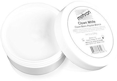

Mehron 130 7Oz Clown White Tub Foundation(Brown)