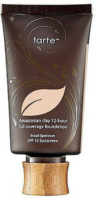

Tarte Cosmetics Amazonian Clay 12 Hour Full Coverage Foundation 1.7-Ounce Ivory (Fair W/ Pink Undertones) Foundation(Brown)