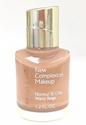 Revlon New Complexion Makeup Normal To Oily Warm Beige Foundation(Brown)