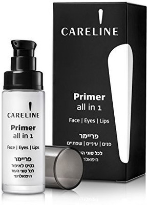 

Careline Makeup Primer All In One For Face/Eyes/Lips Foundation(Brown)