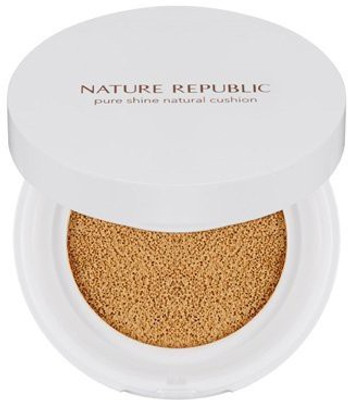

Nature Republic Pure Shine Natural Cushion Spf50+ Pa+++ 12G 01 Light Beige Foundation(Brown)