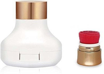 

April Skin Rose Glam Moisture Cover Foundation 20G Include Exclusive Fine Rose Shape Brush (21 Light Beige) Foundation(Brown)