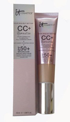 

It Cosmetics Cc + Illumination Spf 50+ Light Foundation(Brown)
