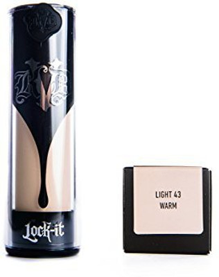 

Kat Von D Lock-It Foundation 43 Light Warm Fair Linen Foundation(Brown)