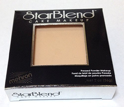

Starblend Mehron Cake Makeup MidLight Olive Os4 2 Oz. Wet Dry Foundation(Brown)
