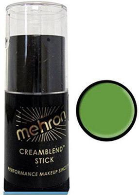 Mehron 75Oz Shrek Green Cream Stick Foundation(Brown)