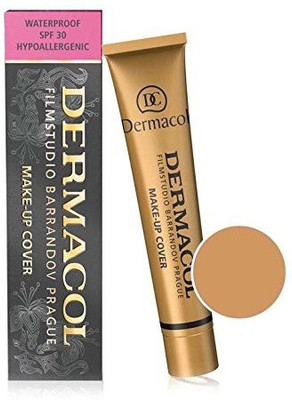 

Dermacol MakeUp Cover Waterproof Hypoallergenic Foundation 30G 100% Original Guaranteed 224 Foundation(Brown)