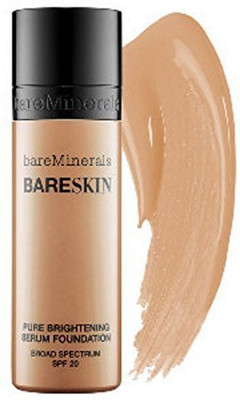 

Bare Escentuals Bareminerals Bareskin Pure Brightening Serum Foundation Spf 20, Bare Beige 08, 1 Fluid Ounce Foundation(Brown)