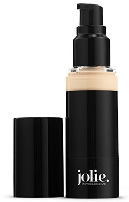 

Jolie Luminous Foundation Spf 15 - Silky Hydrating Liquid Makeup (Pale Beige) Foundation(Brown)