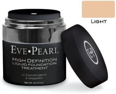 

Eve Pearl Hd Liquid Foundation Treatment Every Day Long Lasting Make Up Hydrates Aging Skin Fresh Natural Matte Cover Minerals Makeup Light Foundation(Brown)