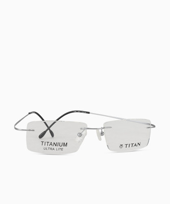 

Titan Rimless Rectangle Frame(117 mm