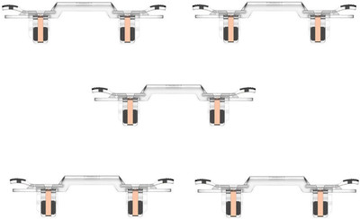 

FKU Set Of 5 Gaming Mobile Controller Sensitive Shoot/Aim Buttons L1 R1 Trigger Metal Gaming Accessory Kit(White, For Android, iOS)