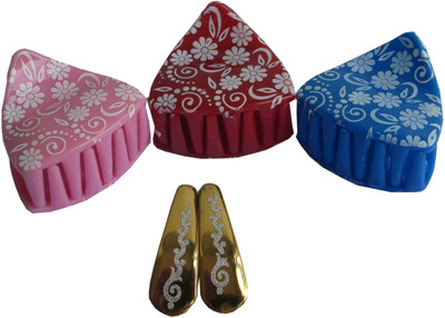 

CHERRY BLUE Hair Butterfly :Hair Clips :Hair Claw Clips : Medium Butterfly : Hair Clip(Multicolor)