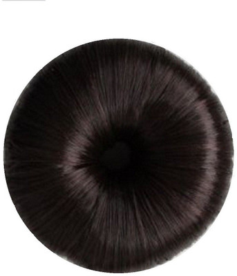 gulzar Enterprises HAIR DONUT HD-002 7CM Bun brown) pake of 1 Bun (brown) Bun (Brown) Bun(Brown)