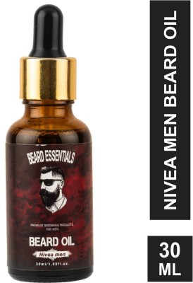 

Beard Essentials Nivea Men Moustache and Beard Oil Hair Oil(30 ml)