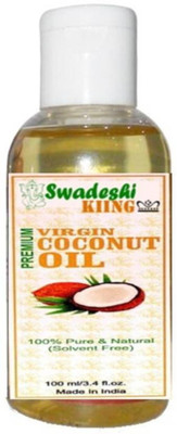

swadeshi kiing PREMIUM COCONUT OIL 100ML Hair Oil(100 ml)