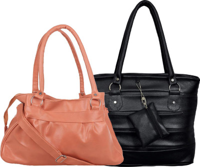 

Future Fashion Hand-held Bag(Orange, Black), Black;orange