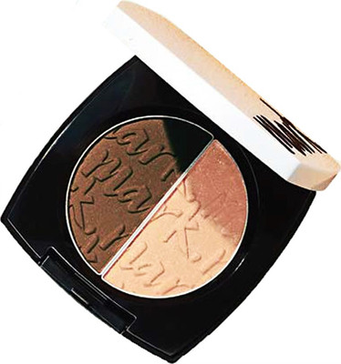 

Avon Mark. Dual Glow Cheek Color & Highlighter(Basking Beauty)