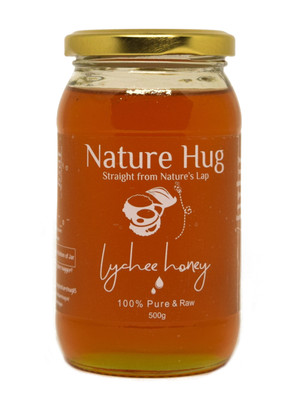 

Nature Hug Natural/Unprocessed Uni-Flora Raw Lychee Honey - 500g(500 g)