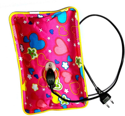 

CRETO Pain Relief Super Comfort Electric Rechargeable Heating Pad electric 1 L Hot Water Bag(Multicolor)