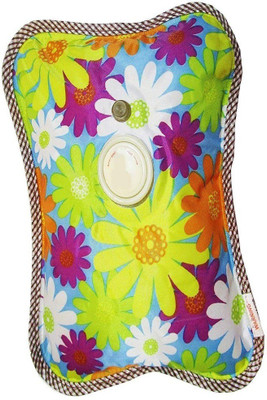 

CRETO Deluxe Electric Rechargeable Heating Pad for Joint and Muscle Pain electric 1 L Hot Water Bag(Multicolor)