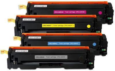 

Printwell 045 Toner Cartridge Compatible with Canon 045H ImageCLASS MF634Cdw MF632Cdw LBP612Cdw by UniVirgin Multi Color Ink Toner(Black, Magenta, Cyan, Yellow)