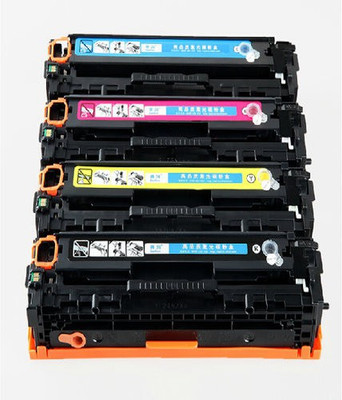 

Printwell 540 541 542 543 Toner Cartridge Compatibe for HP Color Laserjet 540A - 543A Printers Multi Color Ink Toner(Black, Magenta, Cyan, Yellow)