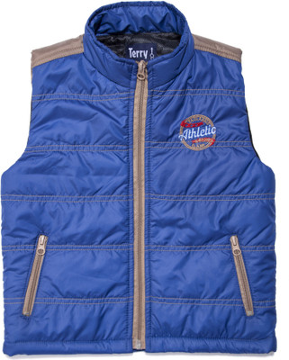 

Terry Fator Sleeveless Printed Baby Boys Jacket, Royal blue 1
